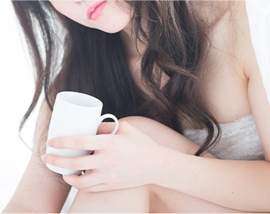 体型の不調に悩む女性